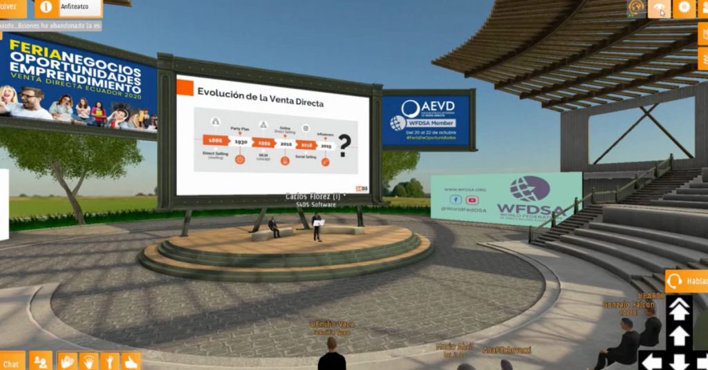 Video prensentación Feria Negocios Oportunidades Emprendimiento Venta Directa AEVD Ecuador 2020: Social Selling 