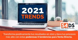 6 Tendencias para transformar tu negocios de Venta Directa en 2021