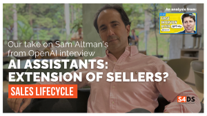 AI assistance for sellers with s4ds